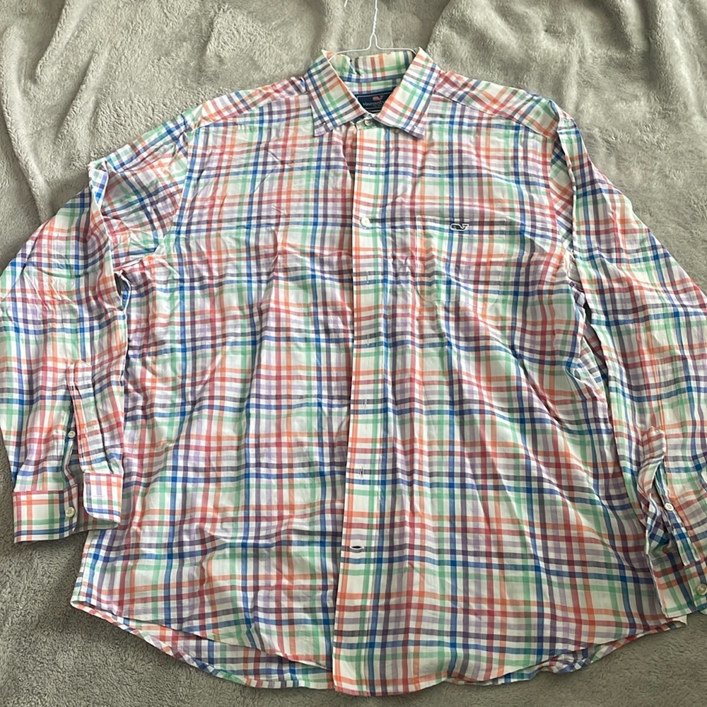 Vineyard Vines Rainbow Button Down